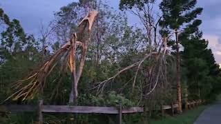 Tornado Category 2 Gold Coast December 25th 2023.  Footage of some of the devastating destruction.