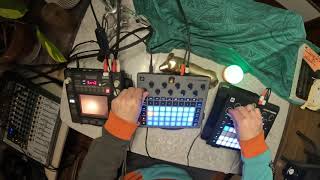 Threshold Discoveries - #jamuary  day 5 - (Circuit Tracks, Rhythm, Kaoss Pad)