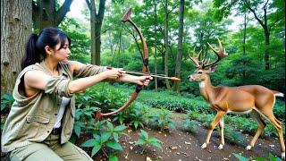 Hunting Deer with a Whistle and Crossbow in the Jungle – You Won’t Believe What Happens