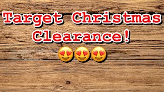 Target Christmas Clearance Haul!!!