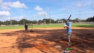 Steve Zolciak swinging the 2015 Easton ASP100 SBE