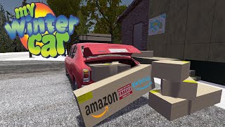 My Summer Car - Season 3 - Winter Is Coming - EP02 - New Delivery Job For Amazon Logistics!!!