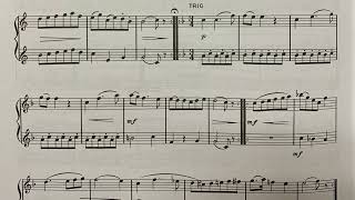 Rubank Advanced Method vol. 1 Saxophone, pg. 20 duet