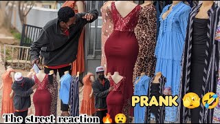 (PRANK 🫣) THE STREET REACTION 🫣🤣 Pt2: IS THIS A GIRL ❓Yooooh🤣🤣#Djeano#subscribe#fyp#funny@isimbitv