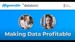 Making Data Profitable