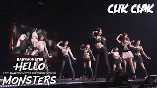 BABYMONSTER – CLIK CLAK (HELLO MONSTERS 1st World Tour) | PSYCHO DOMAIN Edition