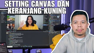 STREAMMATE AI SELLER SETTING CANVAS AND YELLOW CART #STREAMMATEAISELLER