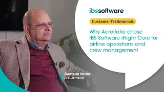 How Aeroitalia scaled operations and crew planning with iFlight Core