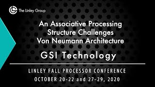 GSI Technology: An Associative Processing Structure Challenges Von Neumann Architecture