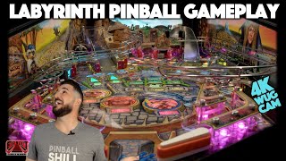 Labyrinth Pinball Gameplay - 4K WUG Cam (Flip N Out Pinball, 2024)