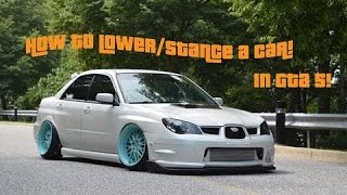 GTA 5 HOW TO STANCE LS River Car Show