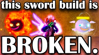 I found a OP SWORD BUILD... | Blox Fruits Bounty Hunt + Combo Showcase