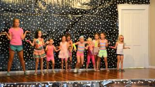 Claire Jensen in her Winter Club Talent Show