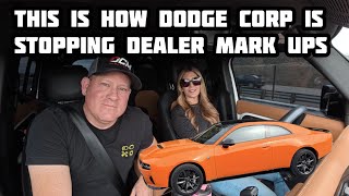 THIS IS HOW DODGE IS STOPPING DEALER MARK UPS FINALLY!