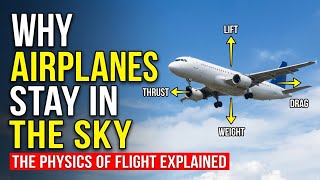 Why Airplanes Stay in the Sky#tech#physics#scienceexploration 