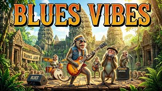 Deep Relaxing Blues Guitar for Stress Relief & Focus