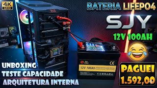 BATERIA LIFEPO4 SJY 12,8V 100AH
