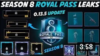 Pubg mobile season 8 royal pass rewards leaked 100% real