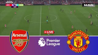 🔴LIVE : Arsenal vs Manchester United - Premier League 2026 epl - Video Game Simulation