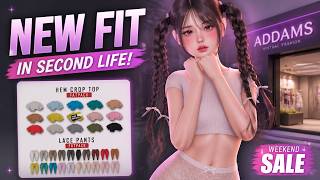 Second life -  TakeOver Crop Top & Pants , Weekend Sale