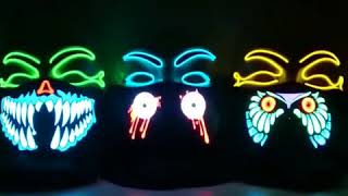 Masque Lumineux LED