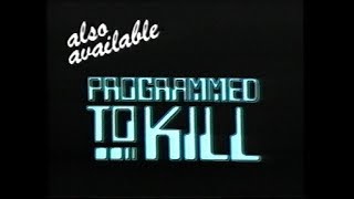 Programmed To Kill 1987 - Trans-World Video Trailer
