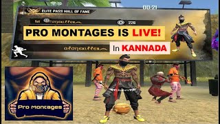 PRO MONTAGES is LIVE  / COME JOIN ME BY TEAM CODE/HELP ME REACH 2K