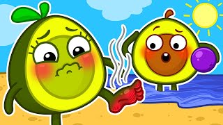 🛑 Play Safe At the Beach 🏖️☀️ Be Careful, Baby 🌊 | Safety Rules At The Beach by Penny Playtime