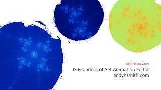 Mandelbrot Zoom rendered with andyhsmith.com