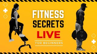 TOP FITNESS SECRETS LIVE FOR BEGINNERS! Reach your 2023 fitness goals!