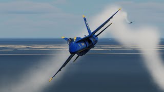 Blue Angels Airshow Solos Practice (#48) - DCS World