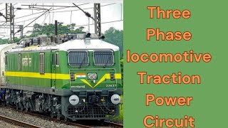 3 Phase Locomotive Traction Power Circuit