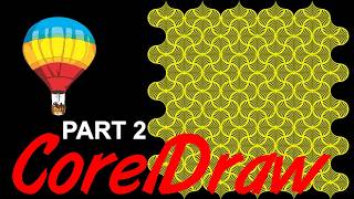 Corel Draw Tips & Tricks Very COOL Seamless Pattern cool Part 2 BETTER