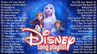 Disney Songs Playlist🌈Best of Disney Playlist 2025🎉Under the Sea,How Far I'll Go,Part Of Your World