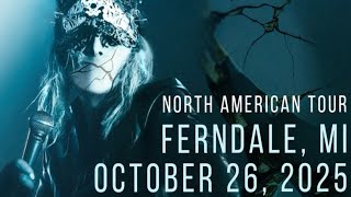IAMX - The Truth ( Post Truth REWORK ) LIVE DEBUT Detroit Michigan Magic Bag Ferndale Sneaker Pimps