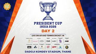 PRESIDENT CUP INDIA 2026 || DAY 2 || DADOJI KONDDEV STADIUM THANE || ITCSF ||