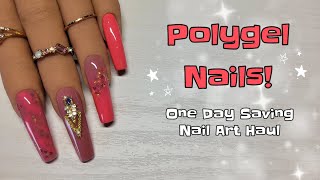 POLYGEL NAILS! | PINPAI POLYGEL? | ONE DAY SAVING HAUL