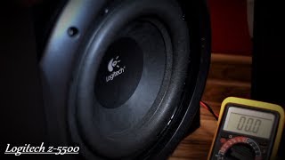 LOGITECH Z-5500 - ULTRA EXTREME BASS MAX EXCURSION (PL) | 4K 2018