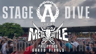 Arcadia - A Broken Portrait + Stage Dive + Raining | Live at W.O.A Metal Battle PH Grand Finals 2022