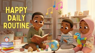 🎶 THE TAWHEED SONG & Kids Daily Routine! 🕋 #islamiccartoon #nasheed
