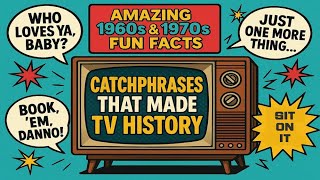 Catchphrases That Made TV History Amazing 1960s & 1970s Fun Facts
