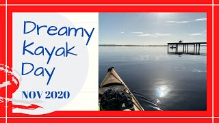 KAYAKING IN NE FL IN NOVEMBER // FLAT CALM!  // Deep Water Happy