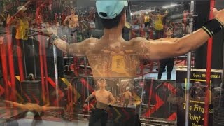 !full shoulder exercise🏋️‍♀️ with posing 💪don’t skip..🙏🏻@Sameermalikk