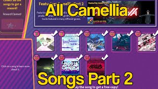 All Camellia (Pt 2) Songs in One | Hard Songs Only | First Playthroughs | RoBeats 17 - 33 | NEW NPC