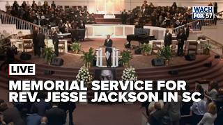 Memorial service for Rev. Jesse Jackson at Brookland Baptist Church