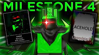 CONSEGUINDO A Minha PRIMEIRA MILESTONE 4 do Forsaken... (Roblox)