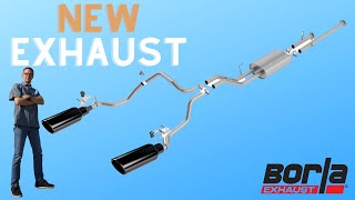 Installing a Borla Exhaust on My Toyota Tundra