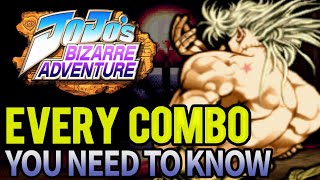 Shadow DIO - Every Combo You Need To Know | JoJo HFTF