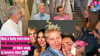 Rick & Kelly Interview Pol’ Atteu and Patrik Simpson at their shop in Beverly Hills!