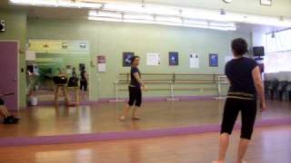 Jenny's Saturday Jazz Class- "Fancy Footwork" (Tutorial Jazz Portion)